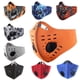 thumbnail image 2 of Máscara facial de ciclismo para deportes al aire libre unisex, máscara de filtro reemplazable de carbón activado (naranja), 2 uds. Sailing Electrónica, 2 of 4