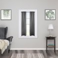 thumbnail image 2 of Mainstays Stafford Spring Tension Curtain Rod, 7/16" Diameter, 28-48", Black, 2 of 5