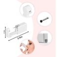 thumbnail image 3 of 2Pcs Nose Piercing Kit, Portable Nose Piercing Gun Tools with 9Pcs Nose Rings Studs Piercing Set for Women Girls (Black), 3 of 5