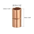thumbnail image 2 of Uxcell 6.35mm Straight Copper Pipe Coupling Connecting Adapter Joint for Plumbing, 2 of 5