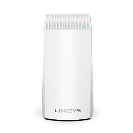 Linksys Velop Whole Home WiFi Router White Dual-Band Series 1500 Sq Ft Coverage 1 Pack Expandable! (AC1200)