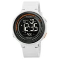 thumbnail image 4 of SKMEI Unisex Digital Sports Watch with 50M Water Resistance, EL Backlight, 1/100 Sec Stopwatch, Dual Time Zones, Daily , Countdown Timer, Date/Week Display, 12/24H Format - Resin Crystal, ABS, 4 of 6