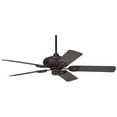 thumbnail image 3 of 52" Casa Vieja Orb Rustic Farmhouse Indoor Outdoor Ceiling Fan Oil Rubbed Bronze Wet Rated for Patio Exterior House Home Porch Gazebo Garage Barn, 3 of 5