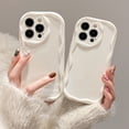 thumbnail image 2 of Compatible Con SAMSUNG A10 M10 A30 A20 A10S A20S A34 4G 5G A52 A51 A71 A21S A13 A23 A14 A34 A54 Galaxy TPU Crema Suave Blanca Transparente Funda Para Teléfono, 2 of 4
