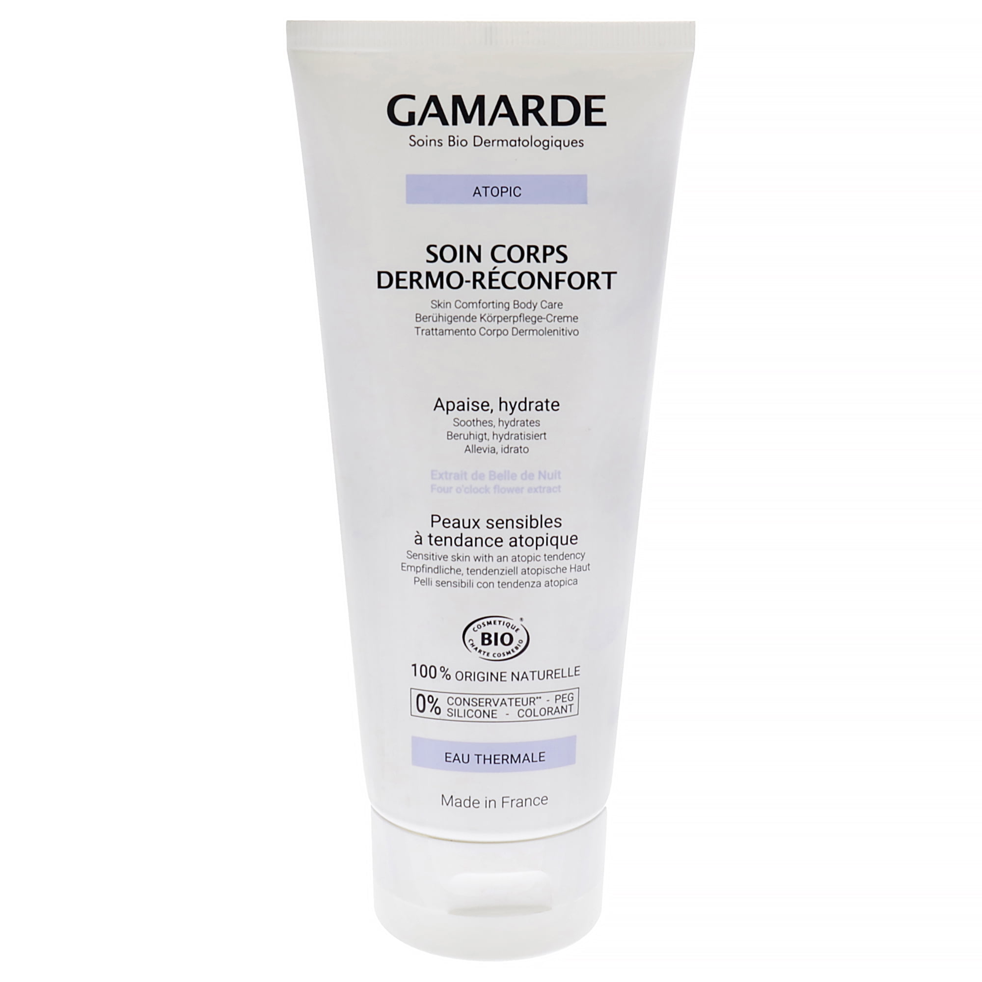 Gamarde Dermo-Comfort Body Treatment, 6.76 oz Body Lotion