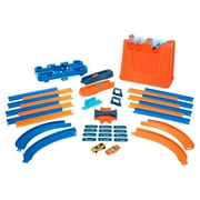 Hot Wheels Toy Car Track Builder Deluxe Stunt Box with 15 Feet of Track