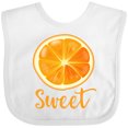thumbnail image 3 of Inktastic Sweet Orange Boys or Girls Baby Bib, 3 of 4