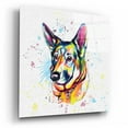 thumbnail image 2 of Epic Art 'Colorful Watercolor German Shepherd' by Furbaby Affiliates, Acrylic Glass Wall Art, 12"x12", 2 of 8