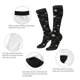 thumbnail image 3 of Fotbe Galaxy Calcetas Divertidas Estampadas para Hombre y Mujer, Calcetas de Algodón hasta la Rodilla para Caminar, Correr, Enfermería y Embarazo, 3 of 6
