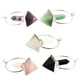 thumbnail image 5 of Hombres Mujeres Buddha Tribe Gemstone Pendant piedra de natural Colgante Hallazgos DIY Púrpura, 5 of 9