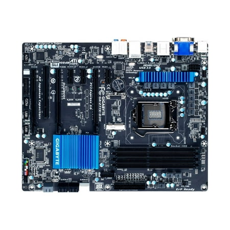 Gigabyte GA-Z77X-D3H - 1.0 - motherboard - ATX - LGA1155 Socket - Z77 Chipset - USB 3.0 - Gigabit LAN - onboard graphics (CPU required) - HD Audio (8-channel)