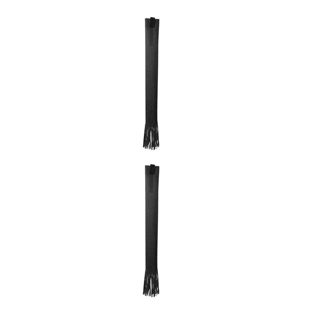 Bolsa de almacenamiento de cola de animal Wosthever envoltura protectora reutilizable repelente de plagas Negro 2Conjunto