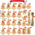 thumbnail image 3 of 1Set New Year Party Christmas Gift Tags Christmas Tree Shape Paper Tag Merry Christmas Packaging Label Tag  Party Decor, 3 of 7