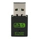 thumbnail image 4 of Adaptador de antena LAN 2 en 1 con WiFi y Bluetooth 4.2 de 600 MB, receptor inalámbrico, tarjeta de red, controlador gratuito, RTL8821CU, 4 of 10