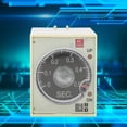 thumbnail image 1 of Knob Timer Relay, Time Relay Alloy Contacts Compressive Clear Scale  For Controlling Device, 1 of 8