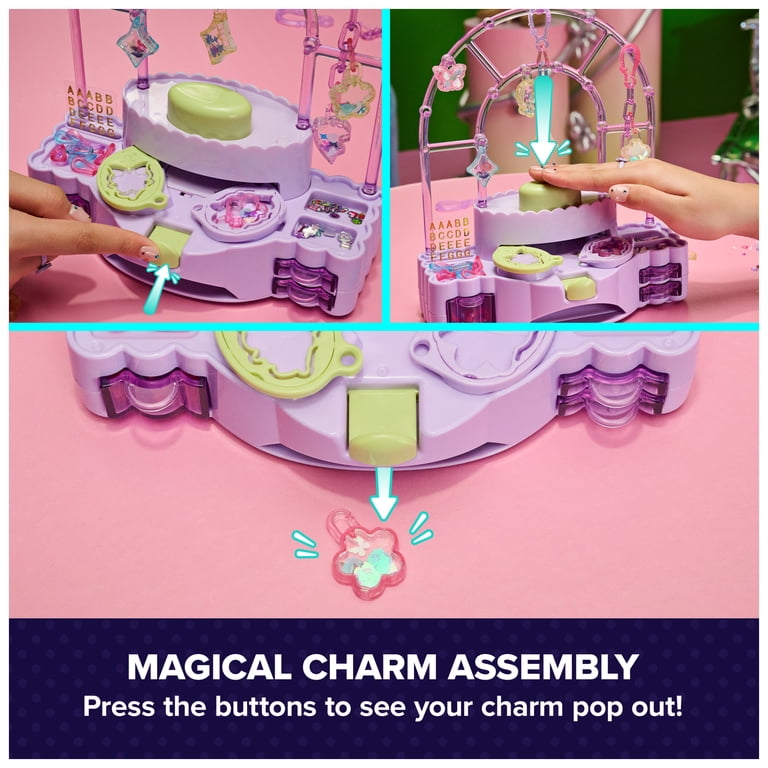 Cool Maker, Charm'd Accessory Studio Charm Kit, 10 Charms, Silver