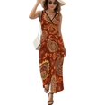 thumbnail image 1 of Paisley Print Vestido Sin Mangas Para Mujer, Traje De, Ropa De Cumpleaños, Verano, 1 of 5