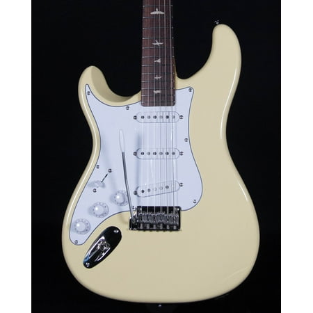 PRS SE Silver Sky, Lefty, Moon White