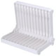 thumbnail image 1 of Escurridor de platos de plástico blanco, 1 of 7