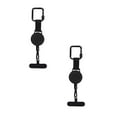 thumbnail image 1 of 2/1PCS AntiTheft Phone Tether with BeltClip Retractable Steel Line Locking Carabiner Preventive Drops Leash for Travel Hiking CellPhone Lanyard Durable Nylon Tether, 1 of 7