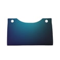 thumbnail image 2 of Cauagu Blue and Teal Gradient for Large Tissue Box Cover Rectangular–Plus Size Rectangle Tissue Box Holder Long Tissue Holder for Bathroom/Car/Office Decor 7.9X4.9X4.9'', 2 of 7