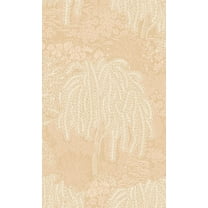 Beige Metallic Garden Tropical Wallpaper, Double Roll, 57 sqft