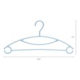thumbnail image 2 of 20 Pack Plastic Non-Slip Hangers, Durable Space Saving Clothes Hangers for Clothing, Closet, Coats, Pants, Blankets, and Jeans Blue, 2 of 6