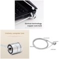 thumbnail image 4 of Anti-Theft Office Notebook Security Lock for Kensington Lock Laptop Ultrabook, 4 of 7