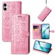 thumbnail image 2 of Funda Cartera FOXDOCK para Samsung Galaxy A07 , Flip PU con Relieve de Gatos y Perros, Tarjetero y Soporte, 2 of 6