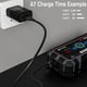 thumbnail image 5 of Cargador de pared USB C AVAPOW 18W de carga rápida negro, 5 of 5