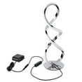 thumbnail image 4 of Modern Desktop Corded Bedside Lamp, LED Table Lamp for Bedroom Spiral Table Lamp, 4 of 12