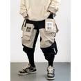 thumbnail image 4 of Niepce Inc Japanese Streetwear Kanji Cargo Multi-pockets Jogger (Men's), 4 of 5