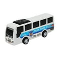 thumbnail image 2 of Under $5 Fjnjuu Pull Back Toy Bus, Small Bus Model Friction Powered Car for Ages 0-3, 2 of 5