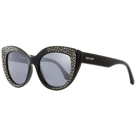 Roberto Cavalli  RC1050 Chitignano 01C Womens Shiny Black 54 mm Sunglasses - Shiny Black