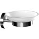 thumbnail image 1 of Jabonera Exclusiva de Acero Inoxidable - Baño Soporte de Vidrio para Baño Jabonera Jabonera Jabonera Jabonera Inodoro Jabonera (Acero Inoxidable (Cepillado)) Rojo Verde, 1 of 5
