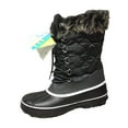 thumbnail image 3 of Women Winter Waterproof Snow Boots Warm Faux Fur Lining Shoes Lace Up Nonslip Winter Shoes Gift, 3 of 5