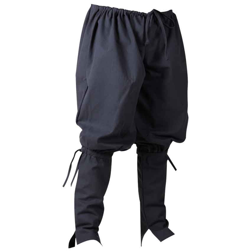 black canvas pants