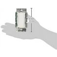 thumbnail image 3 of Lutron MA-1000-WH 1000-Watt Maestro Singe Pole Digital Fade Dimmer, White, 3 of 4