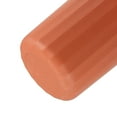 thumbnail image 7 of Unique Bargains Bathroom Tumbler with Smooth Lines Wheat Straw Cup for Bathroom for Toothpaste 1Pc Orange 4.09''x2.80'', 7 of 7