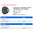 thumbnail image 2 of Engine Mount - Compatible with 1989 - 1993 BMW 535i 3.5L 6-Cylinder 1990 1991 1992, 2 of 2