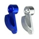 thumbnail image 3 of Scienceny Gancho de casco resistente y duradero con una instalación conveniente Gancho de aleación de aluminio Gancho de almacenamiento lateral Accesorios para motos plateado, 3 of 6