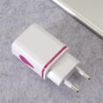 thumbnail image 2 of Adaptador USB de pared con 2 puertos, emisor de luz, con forma de gota, cargador de agua y enchufe., 2 of 2