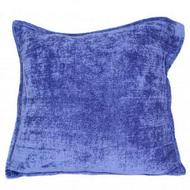 Mr. MJs Trading AG-56315-coveronly 18 x 18 in. Chenille Cushion Cover, Blue