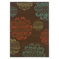 thumbnail image 2 of Oriental Weavers Montego 7'10" x 10'10" Machine Woven Rug in Brown, 2 of 2