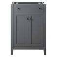 thumbnail image 4 of Nantucket 24" Bathroom Vanity Cabinet (Sink Basin Not Included) Gray, 4 of 8