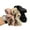 B, variant on 3PCS Rhinestones Embellished Scrunchie Ruffled Cloth Ponytail Holder Large Beads Hair Ties for Daily Use or Parties