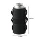 thumbnail image 4 of Cubiertas Para Envolver Latas De Gasolina Cubierta protectora del bote de gas butano largo para acampar con pegatina de bricolaje (negro), 4 of 4