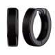 thumbnail image 1 of Pendientes de aro pequeño Huggie Silvora de plata esterlina para hombres y mujeres 10mm, 1 of 8