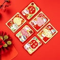 thumbnail image 5 of Year Of The Snake Spring Festival Red Envelope 2025 Chinese Money Lunar New Year Zodiac Red Packet Year of The Snake Red Envelopes Paper 6Pcs, 5 of 6