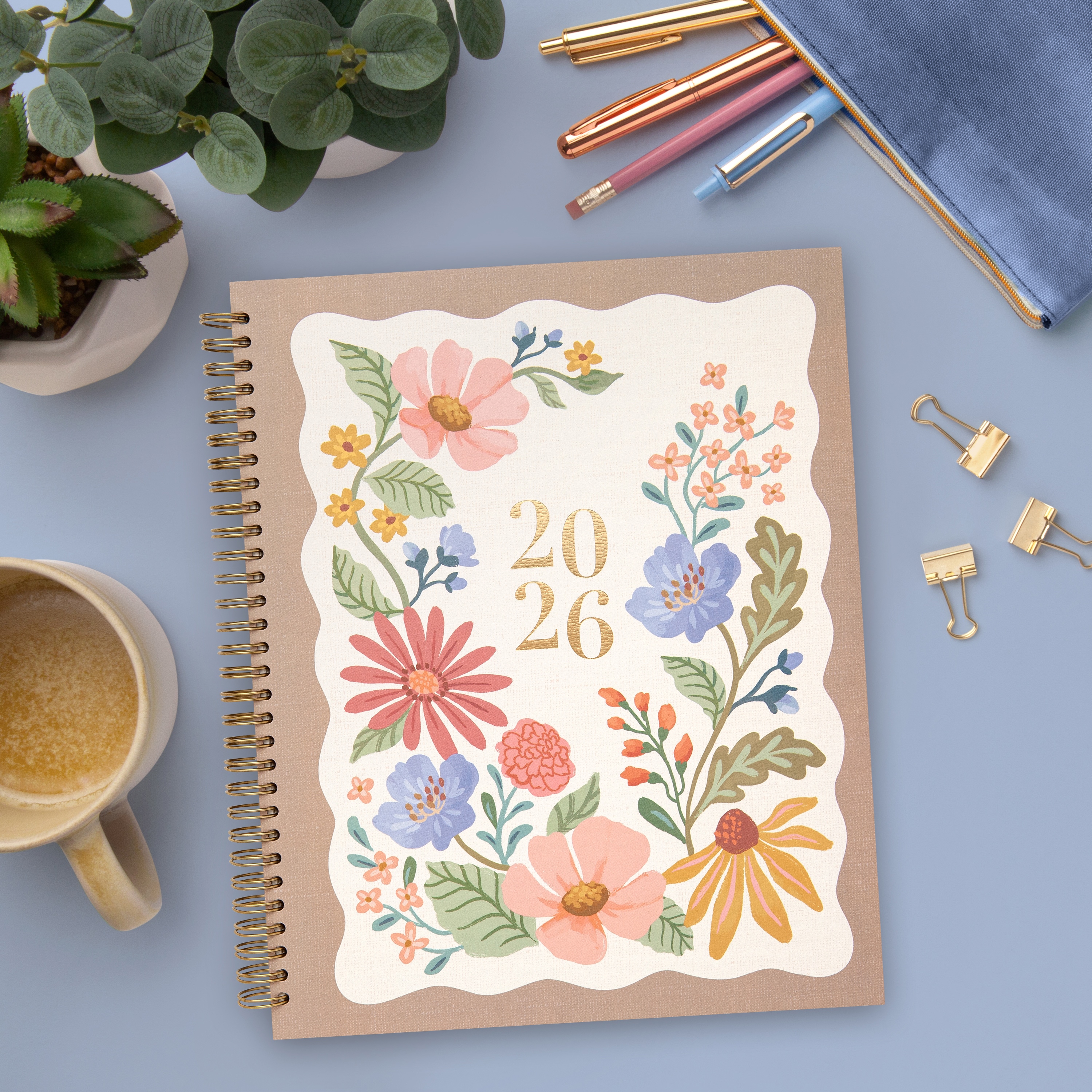 Mintgreen Monthly/Weekly Planner, 9